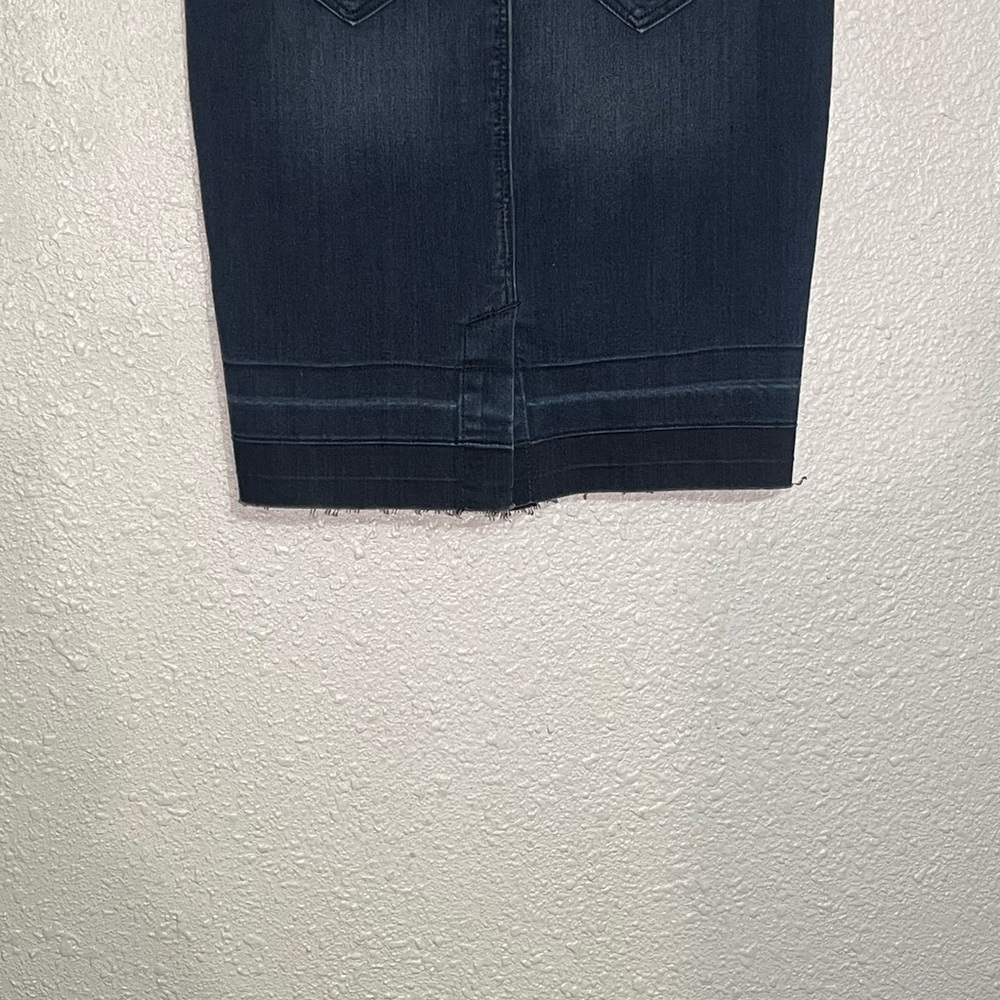 Liverpool women’s Dark Denim Pencil stretchy Skirt size 6 - Picture 5 of 7